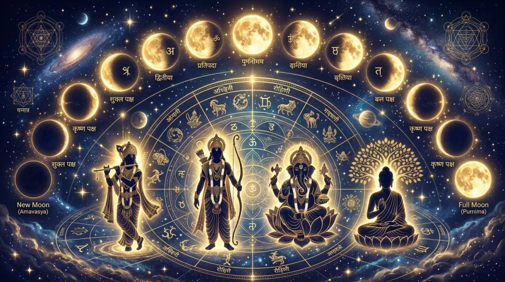 Why Krishna Janmashtami, Ram Navami & Divine Birthdays are Celebrated by Tithis, Not Dates: The Hidden Science of Vedic Calculations